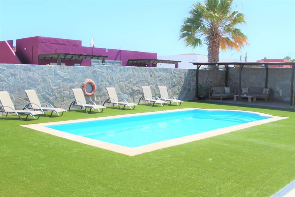 Villa & Golf & Heated Saltwater Pool & Leisure & Wifi Caleta De Fuste Esterno foto