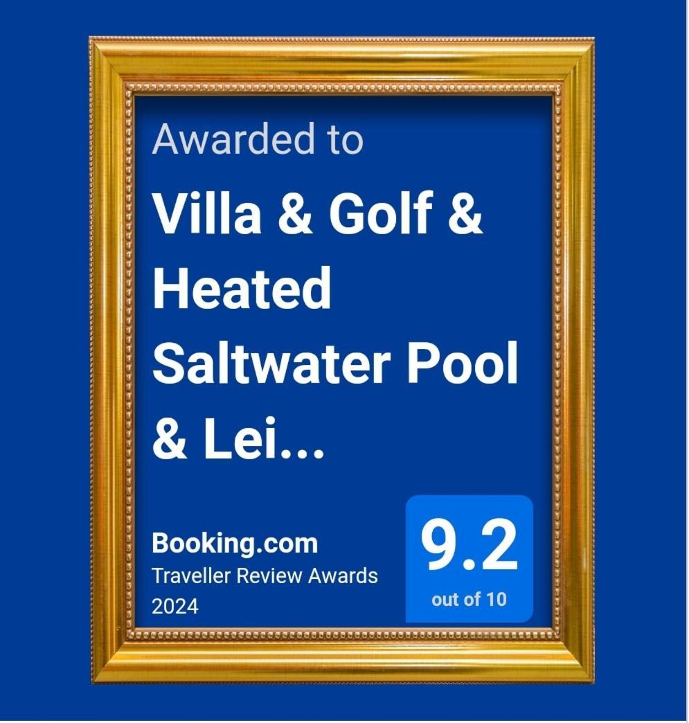 Villa & Golf & Heated Saltwater Pool & Leisure & Wifi Caleta De Fuste Esterno foto